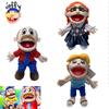 Funny Cartoon Open Mouth Boy Hand Puppet Plush Toy For Parent-child Interaction And Early Education Gift Characters)