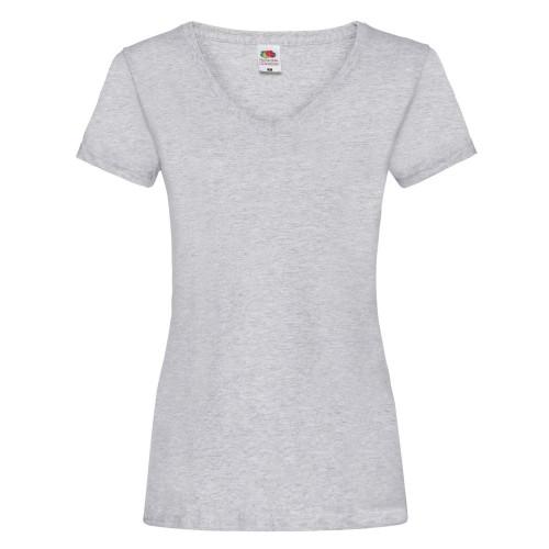 Fruit of the Loom Womens/Ladies Valueweight V Neck T-Shirt
