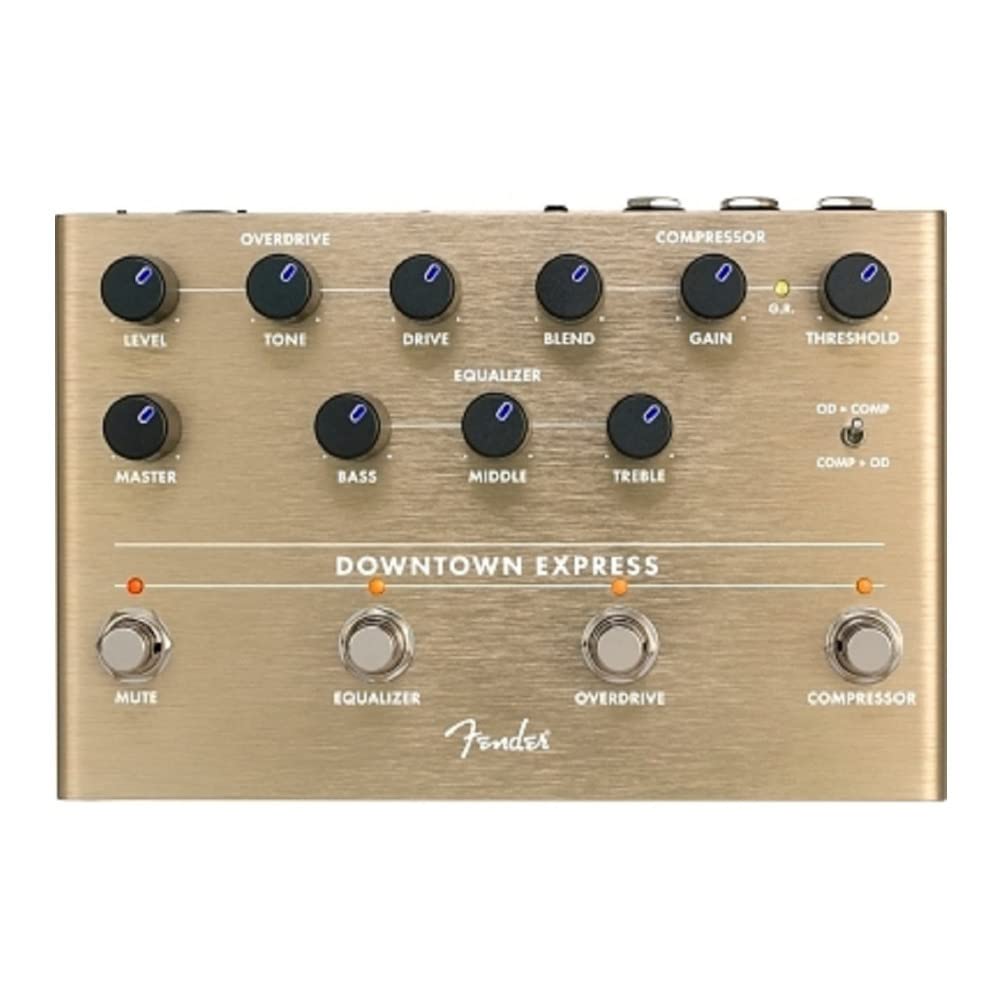 Fender Эффекты Downtown Express Bass Мультиэффект Педаль