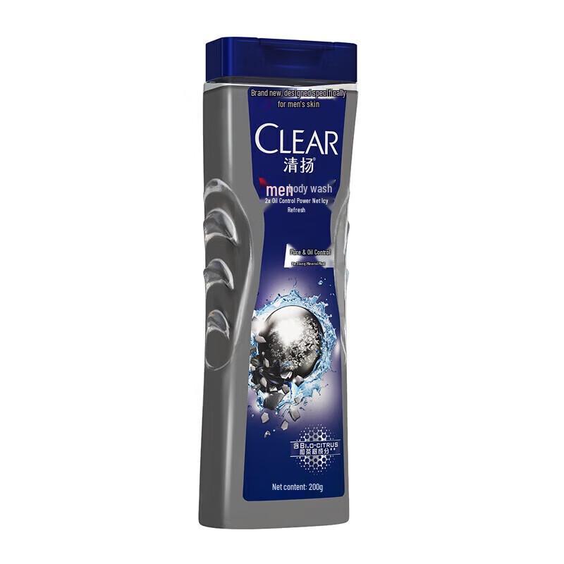 Гель для душа Clear Men Глубокое очищение Контроль жирности