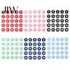 Back to School Essentials 30PCS Numbered Pencil Toppers, Reusable Prevent Confusion Labels, Classroom Management Tools Plastic Tracking Marker Clips,