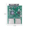 Карта-адаптер Dual SD to SATA для жесткого диска промышленного класса SD to Serial Port плата для жесткого диска поддержка RAID 0 высокоскоростная стабильная