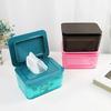 Wipes Dispenser Storage Box Large Capacity Dustproof Moisture Prevention Transparent Design Bathroom Wipes Case Box