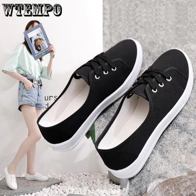 Холщовая обувь, модная обувь для досок, весенне-летняя обувь на плоской подошве, студенческая тканевая обувь, дышащая и удобная