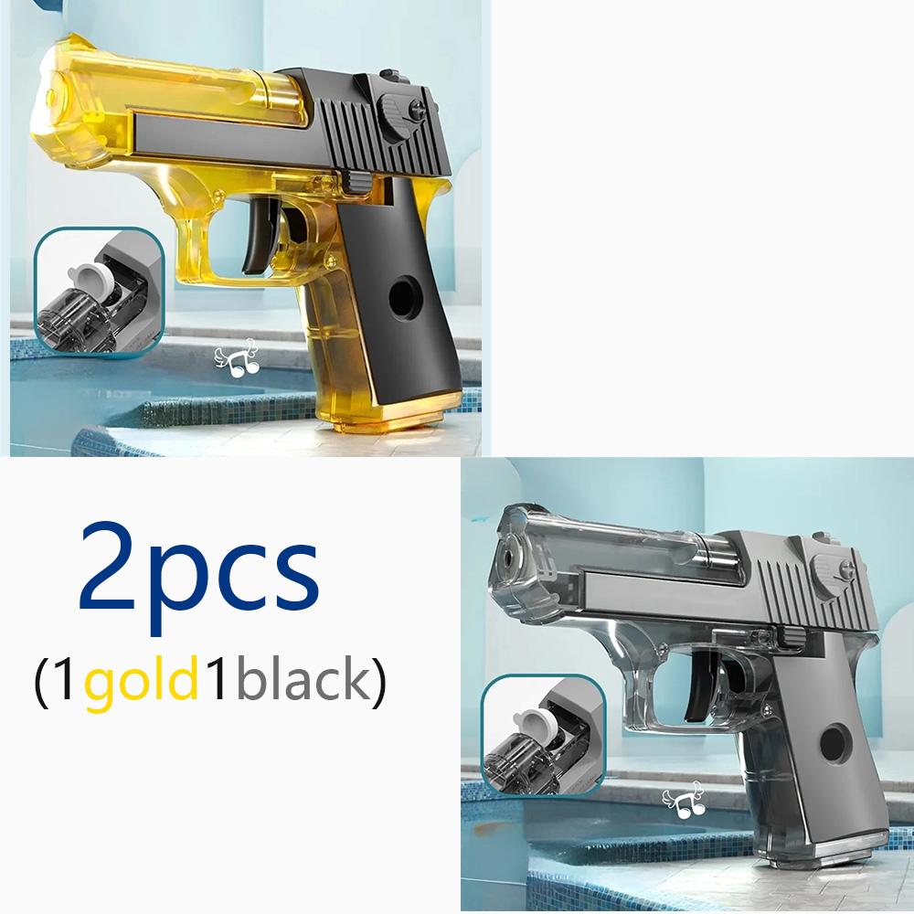 Водяной пистолет, игрушка для стрельбы, Desert Eagle, автоматическая летняя съемка, пляжная забавная игрушка для детей, мальчиков, подарки