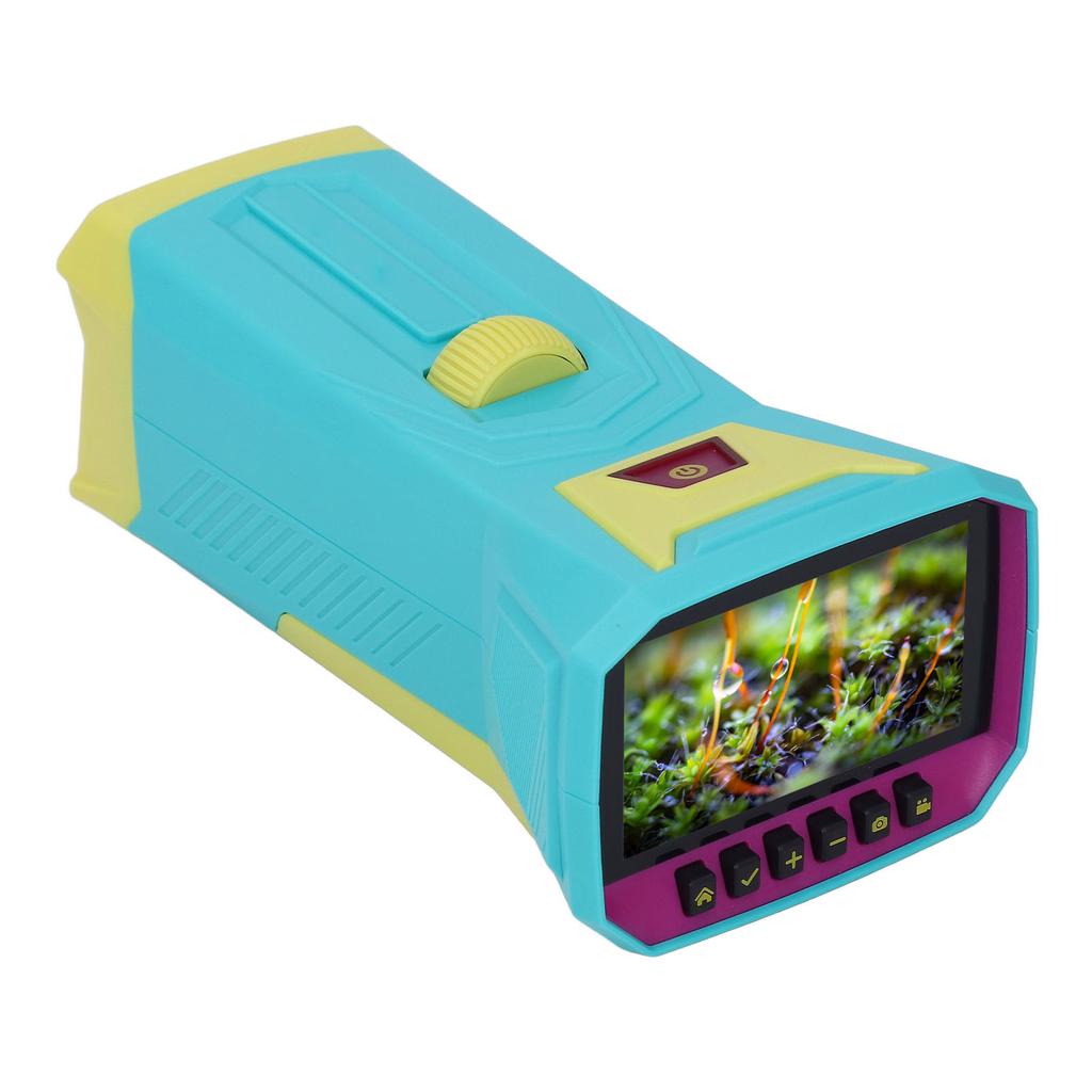 Handheld Digital Microscope Portable Mini Pocket Camera HD 3in IPS Screen for Student Science Experi
