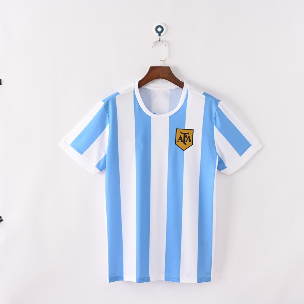 Retro Jerseys World Cup Commemorative Edition Mexico Spain Germany Argentina Netherlands Host Guest Football Uniforms