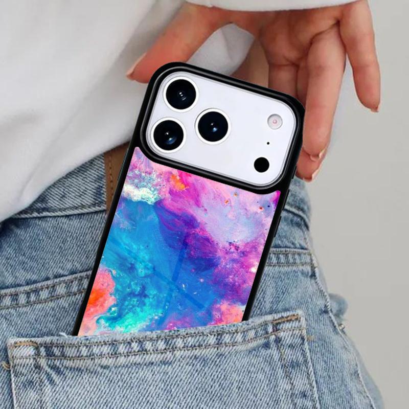 Чехол для телефона Акварельная живопись Арт для iPhone 17ProMax 12 13 14 15 16e 17 Pro Max Plus Air Cover