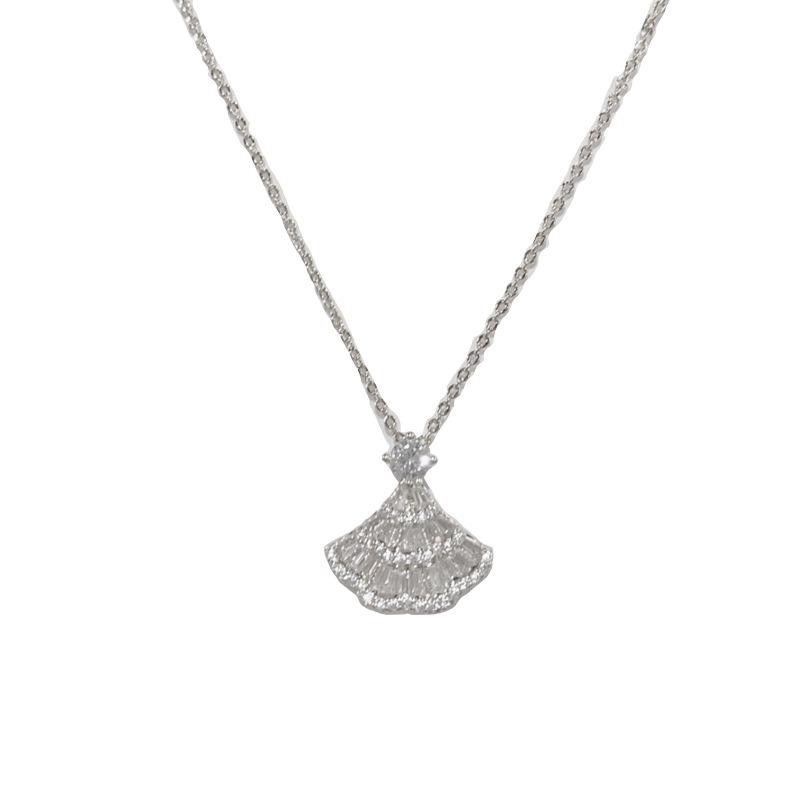 Серьги-веера из серебра S925 с цирконием: Элегантный, Универсальный, Изысканный Дизайн с Супер Блеском для Женщин.