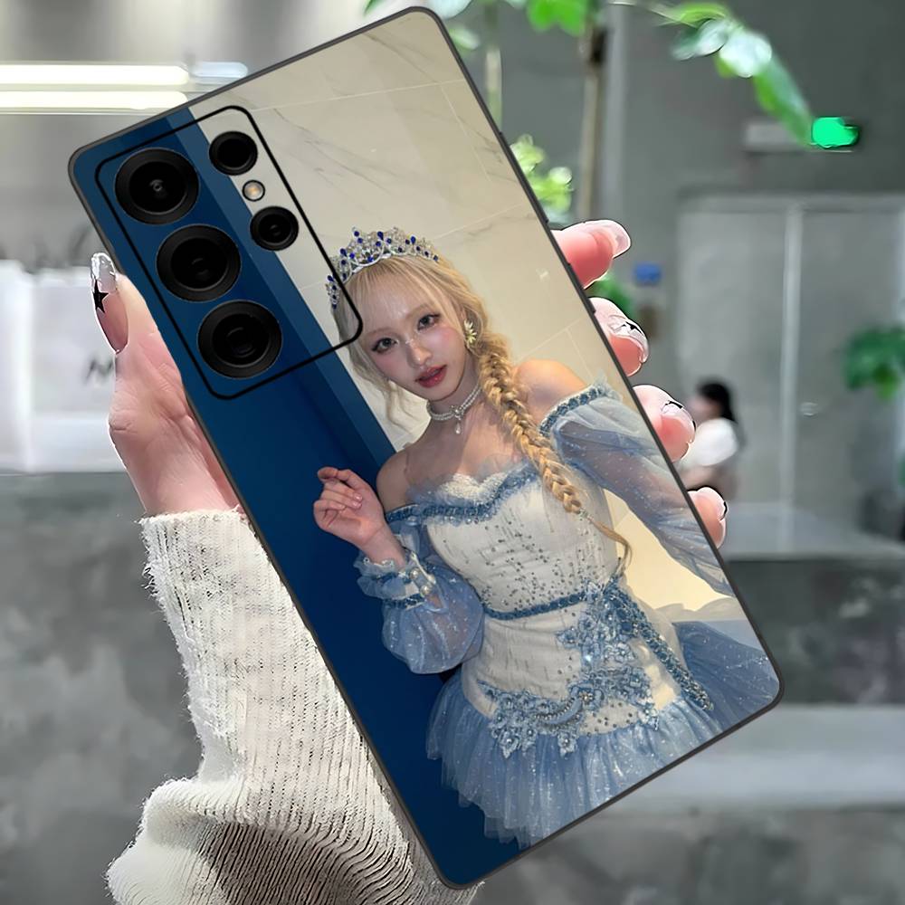 Famous Korea Kpop I-Ive Phone Case For Samsung S 24 Fe 25 Ultra Plus 20 Lite 21 30 22 23 24 22 Ultra 5G Fundas