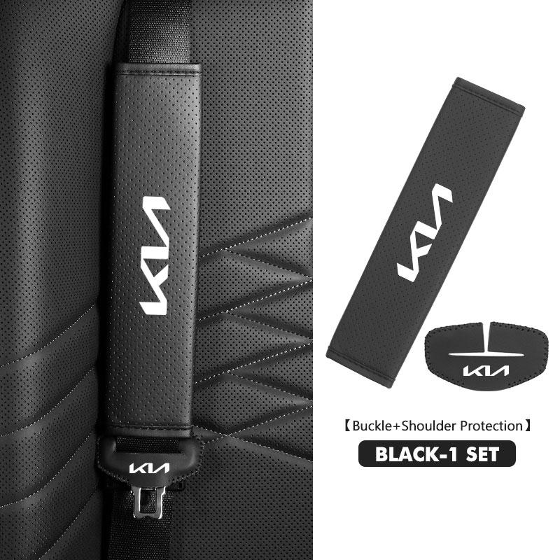 UQQV8 Car Seat Belt Buckle Clip Protector Cover Shoulder Padding Pad For KIA Rio K5 K2 Sportage Ceed Sorento Picanto Stinger Soul