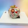 Creative Graffiti Apple Figurines Colorful Painting Art Fruit Resin Sculpture Nordic Modern Home Decor Interior Desktop Ornament