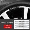 4pc Aluminum Car Wheel Rims Racing Stickers Badges Car Accessories For Volvo XC90 V90 V60 XC60 V40 S80 S60 S90 C40 XC40 V70 XC70