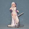 Azur Lane Сириус Чистая Любовь Розовая Версия. Сменная фигурка лица в официальном платье, сидячая поза