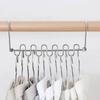 Multi-Port Support Clothes Hangers Magic Space Saving Hanger Stainless Steel Closet Clothes Rack Drying Hanger Storage Hangers