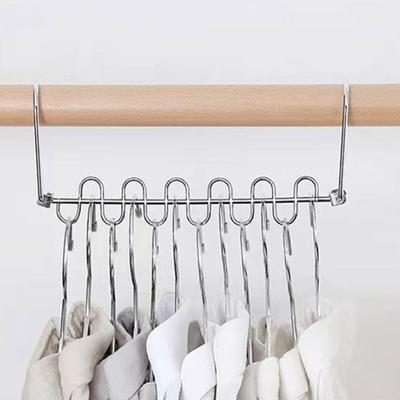 Вешалки для одежды с поддержкой нескольких портов Magic Space Saving Hanger Вешалка из нержавеющей стали для шкафа Вешалка для сушки Вешалки для хранения