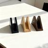 Elegant Creative Napkin Stand Decorative Vertical Paper Storage Rack Wooden Tissue Holder  Hotels