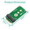 Mini PCI-E to M.2 B Key Adapter Card (Small Green Board)