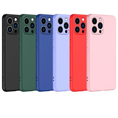 Жидкий силиконовый чехол для телефона iPhone 11 12 13 mini 14 15 Pro Max 15 Plus, мягкие защитные чехлы для камер