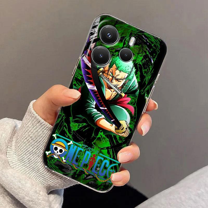 Cartoon Shanks Luffy Zoro Case For Xiaomi Redmi Note 15 14 13 12 11 10 Pro Plus 5G Cover For Redmi 15C 15 14C 13C 12C Phone Case
