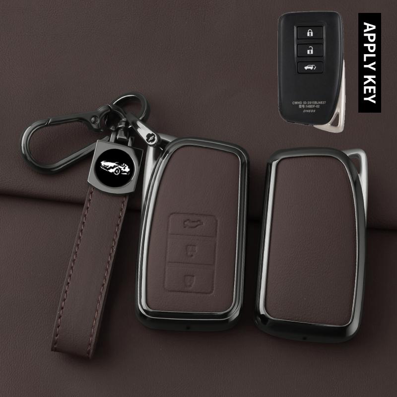Interior Mouldings Car Alloy Key Case Cover For Lexus NX IS RX ES GX LX LS UX GS 200 260 300 350 NX200 NX300 RX350 ES300 Keychai