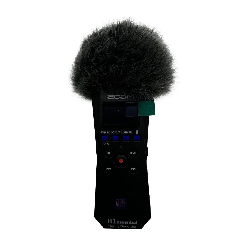 Ветрозащитный чехол для микрофона ZOOM H1 из меха и губки для записи интервью