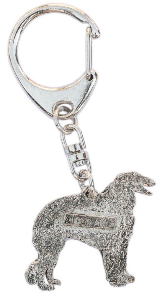 Коллекция брелоков для собак с изображением британской борзой