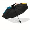 1pc Popeye Automatic Folding Umbrella, Portable Design with 8 Ribs, Casual Outdoor Accessory HolidayBirthday Gifts y250814018