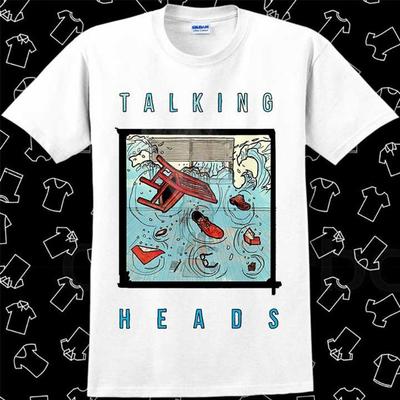 Talking Heads Стоял Маленький Коттедж Футболка Мем Подарок Смешной Винтажный Стиль Унисекс