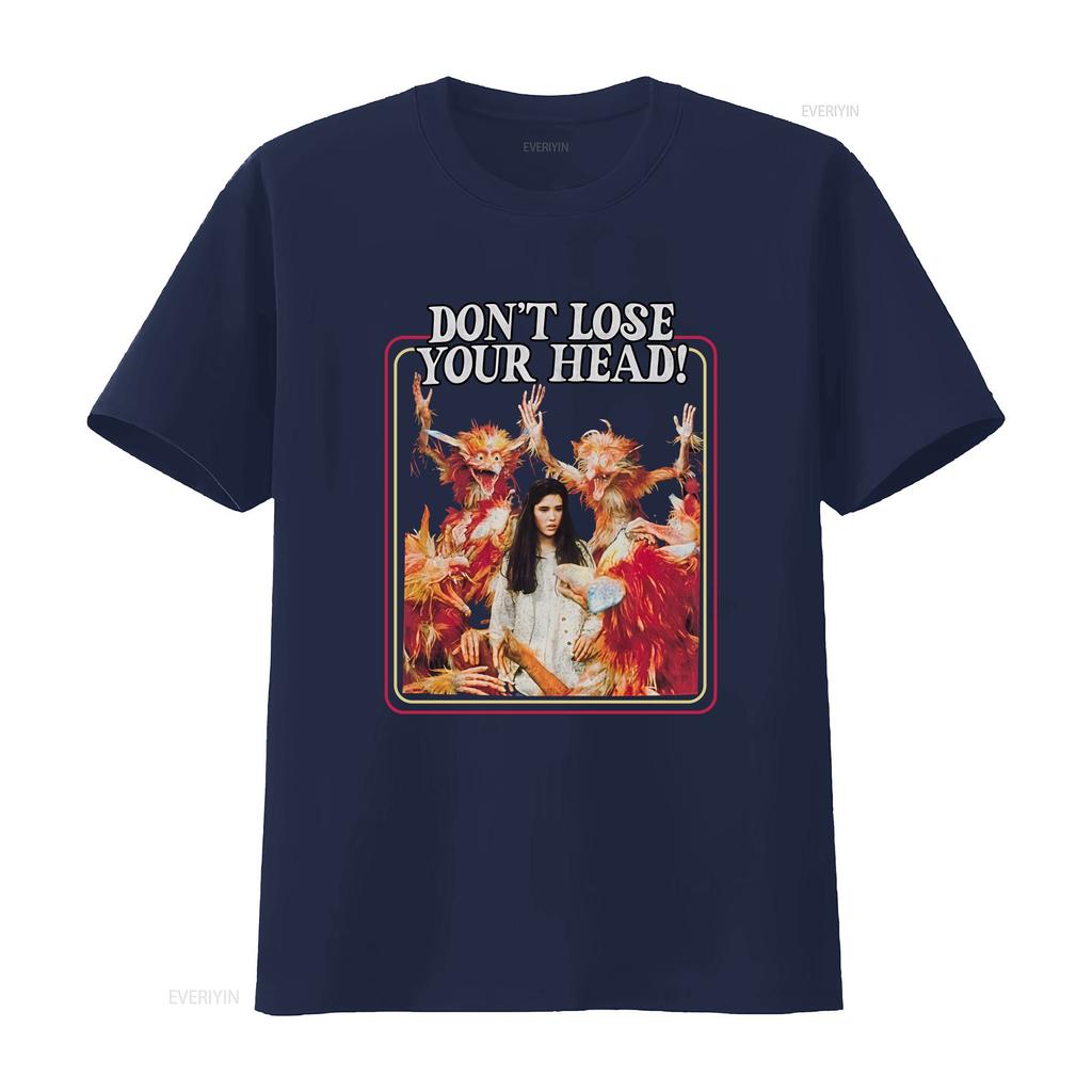 Labyrinth Chilly Down With The Fire Gang Black T Shirt Vintage Comfortable Soft Breathable Versatile Slightly