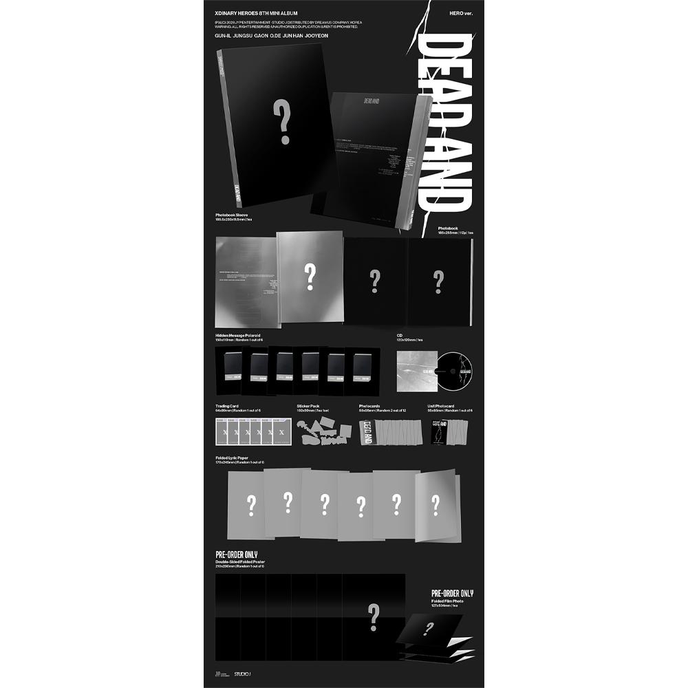 [Предзаказ] Xdinary Heroes - DEAD AND (8-й Мини)