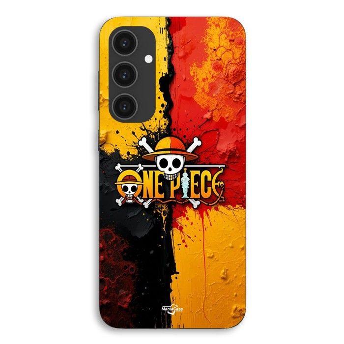 Coque de téléphone - MANIACASE - Samsung Galaxy S25 Plus - Silicone TPU - Souple - One piece logo coloré