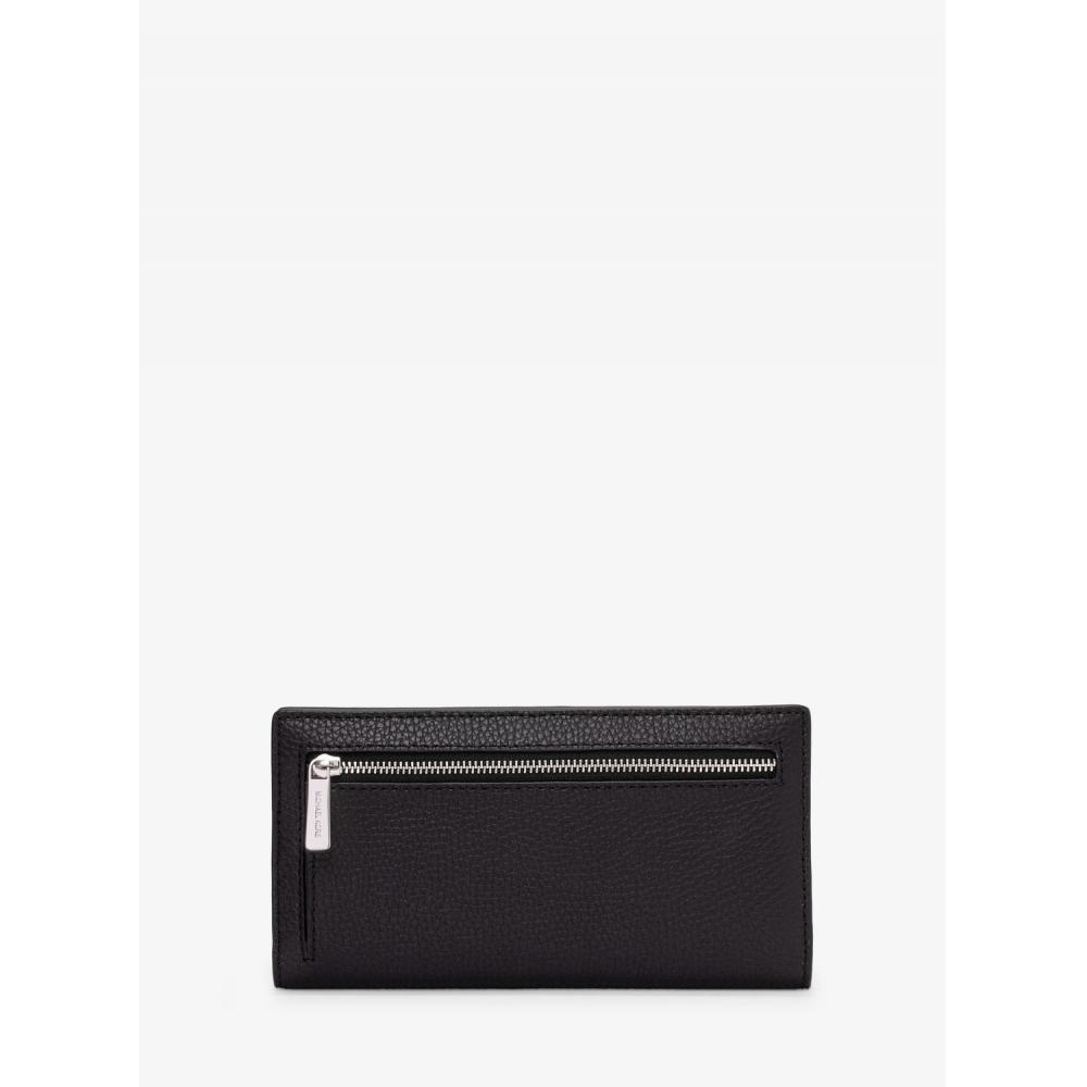 Michael Kors Кошелек Carson Snap, большой, 35s5s2ze3l1, черный
