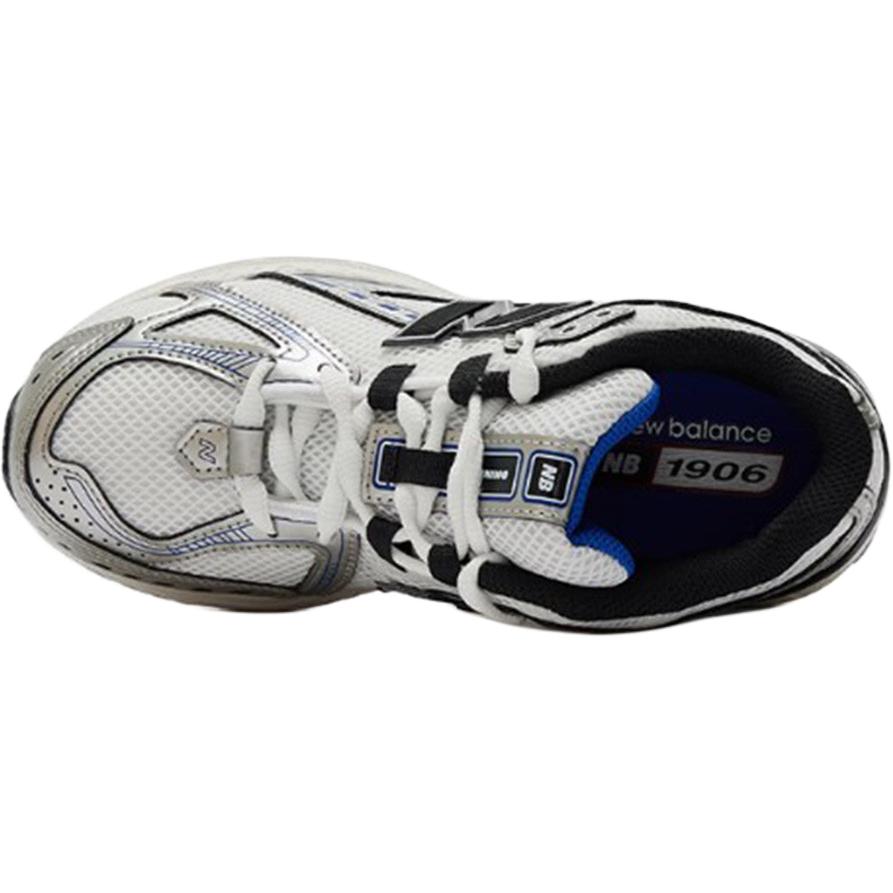New Balance 1906 Ткань из синтетической кожи Универсальные Прочные Низкие Детские Кроссовки для бега Детские Кроссовки для бега Серые GC1906CD
