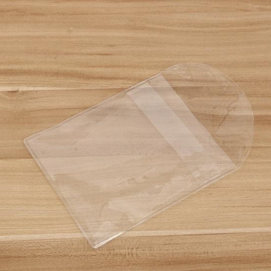 50 шт., сувенирная сумка для хранения монет, прозрачная водонепроницаемая пылезащитная полукруглая сумка из ПВХ с клапаном для сбора медалей, держатель для ювелирных изделий, защитный чехол