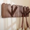Wall Coat Rack for Entryway,Wooden Modern Heavy Duty Retractable Wall Mounted for Hallway Bathroom Bedroom for Hanging Jacket Towel Backpack Bag