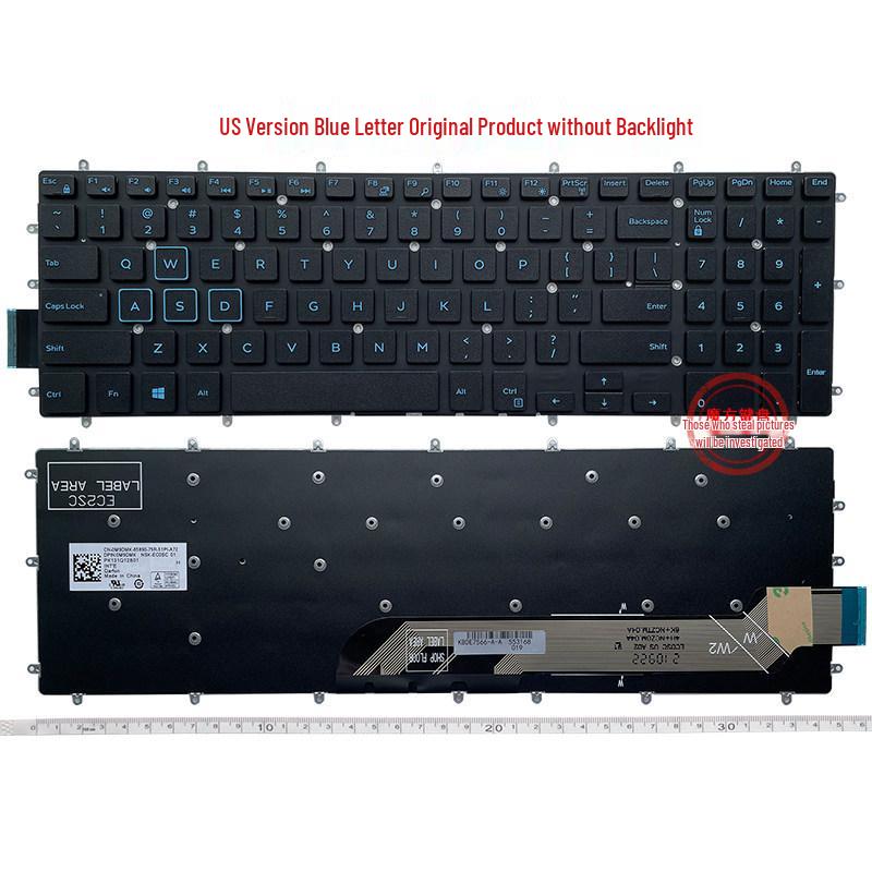 Совместимая клавиатура для серий Dell G3, G5 и G7 (3579, 3779, 3590, 5587, 5590, 7588, 7790, 7590)