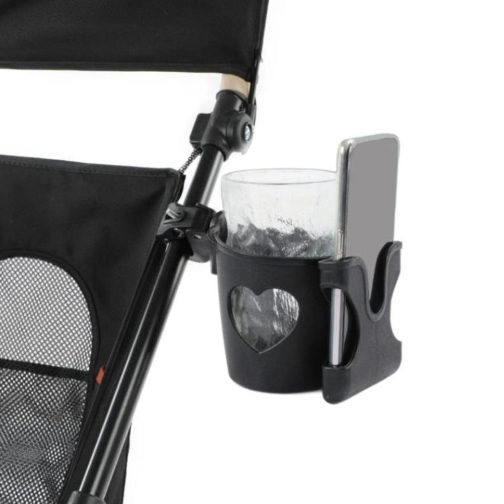 Baby Stroller Water Cup Holder Baby Pram Mobile Phone Holder Milk Bottle Rack Stroller Accessories