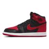 Детские кроссовки Air Jordan 1 Retro High OG PS Satin Bred 2023 Черный Университет-Красный Белый FD5304-061