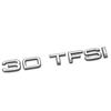Модифицированные буквы 30, 35, 40, 45, 50 TFSI V6T V8T, смешанная металлическая наклейка на автомобиль, подходит для всех задних знаков автомобиля, наклейки с логотипом