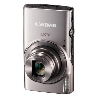 Компактная цифровая камера Canon IXY 650 серебристого цвета с 12-кратным оптическим зумом и совместимым Wi-Fi (IXY650SL)