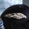 Generic Motorcycle Eagle Decal, Eagle Car Sticker | 2 Car Decals, Flame Eagle Stickers, Motorcycle Decals, SUV Motorcycle Car Decals
