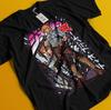 Jojo's Bizarre Adventure T-shirt Anime Manga Graphic Design Shirt Tee All Size
