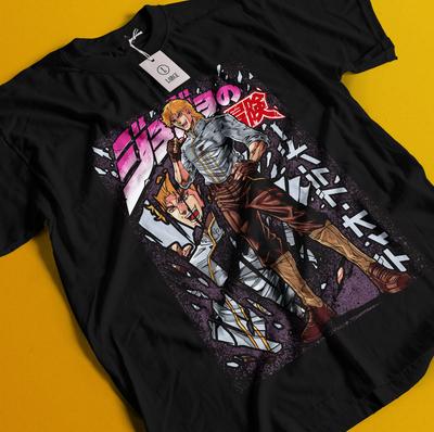 Футболка Jojo's Bizarre Adventure Аниме Манга Графический дизайн Футболка Все размеры