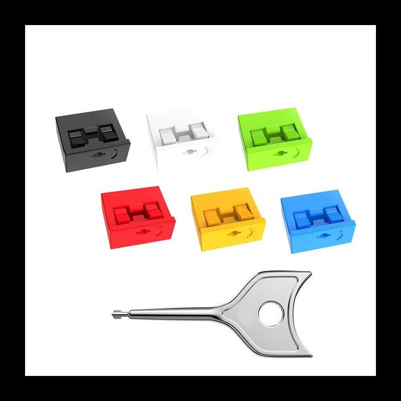NHZHIW USB Port Security Lock & Dust Plug Kit