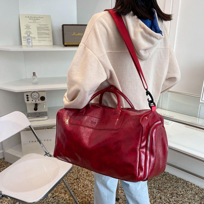 Ручная дорожная сумка большой емкости на короткие расстояния, женская модная легкая водонепроницаемая сумка для багажа для мужчин