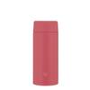 Zojirushi Mahobin Stainless Steel Mug Water Bottle 360ml Screw Type Dishwasher Safe Seamless Only 2 Care Points Poppy Red SU-AA36-RM