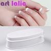 Nail Art Dipping Powder Tray, Glitter Flakes Dip Container, Nail Smile Line French Manicure Tool
