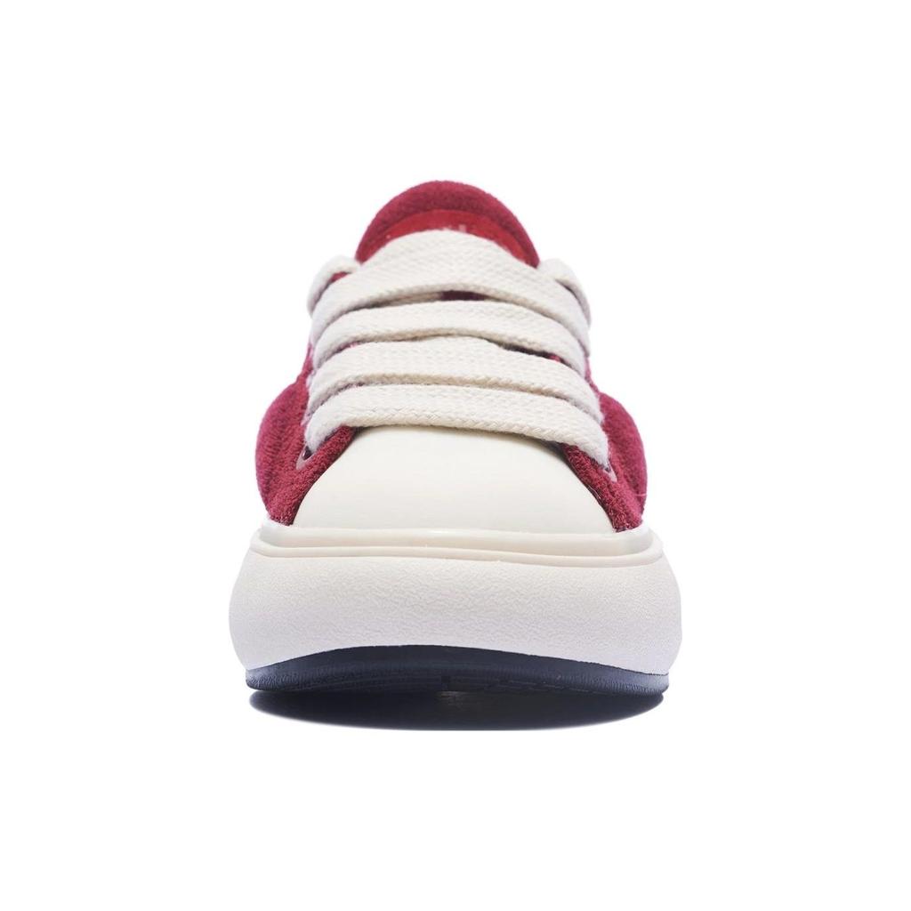 Li Ning Cloud Travel C4D износостойкие дышащие повседневные туфли с низким верхом женские кроссовки красные AZGT044-3