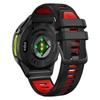 Силиконовый ремешок 22 мм для Garmin Forerunner 970 965 955 Solar 945 935 745 Двухцветный спортивный ремешок Браслет Аксессуары